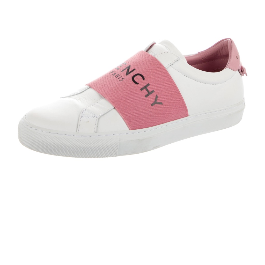 Givenchy Leather Colorblock Pattern Sneakers